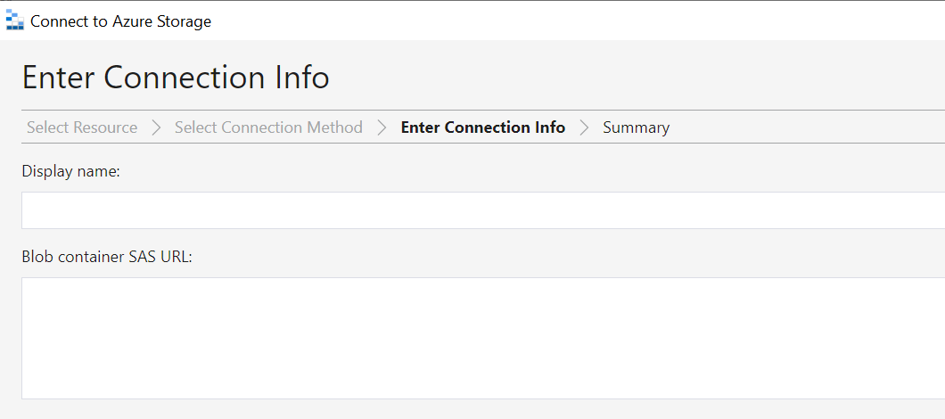 Connection Information